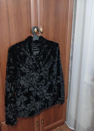 Пиджак женский меховый