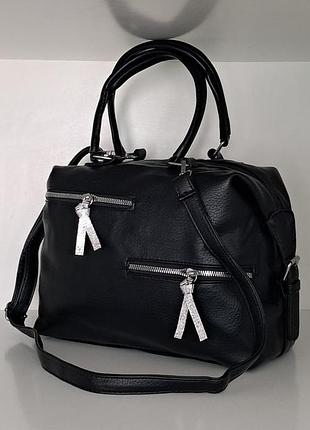Сумка кросс-боди черная