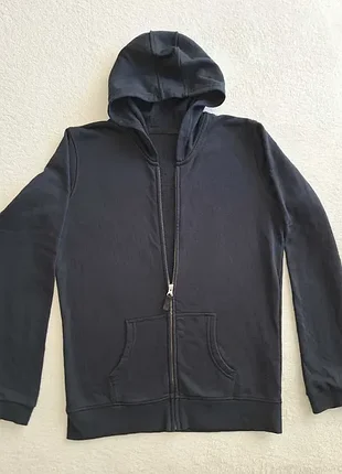 Худи толстовка на замке marks spencer 85% хлопок размер s,m