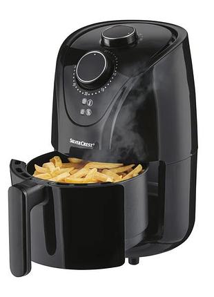 Аерофритюрниця/аерогриль/мультипіч безмасляна silver crest shf 1000 b1 1000 вт 1