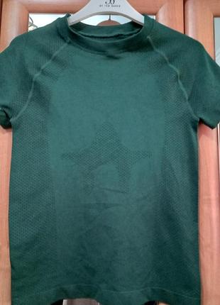 Футболка спорт спандекс с перфорацией 2 и 4 фото переданы цвет