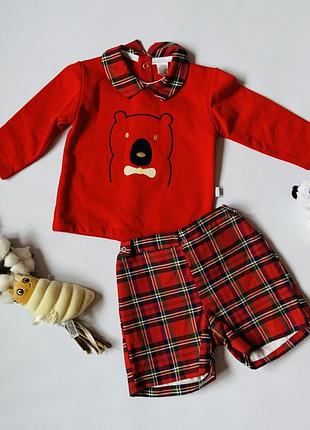 Новий милий новогодний комплект fruit de ma passion для дівчинки 1 рік 🎄🎀❤️