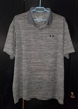 Футболка поло under armour performance polo мужская технологичная xl