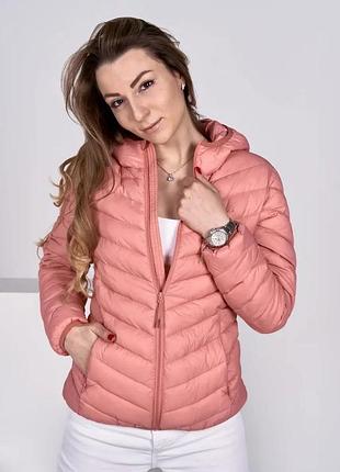 Ультралегка тепла вітровка з капюшоном