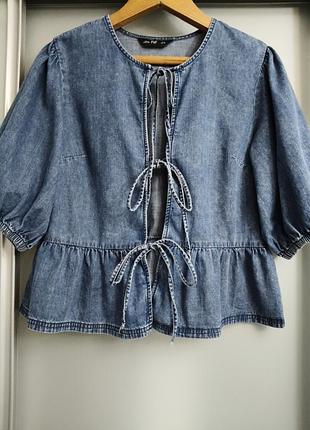 Рубашка с баской