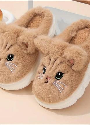 Тепленькі капці кошеня