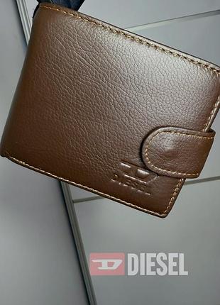 Чоловічий гаманець diesel оригінал шкіра