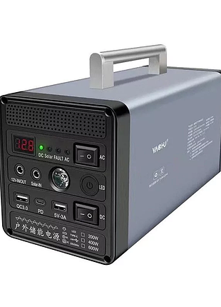 Зарядная станция yachu 12.8v/24ah/400w повербанк с розеткой 220в | инвертор аккумуляторный