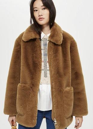 Шуба тедди topshop
