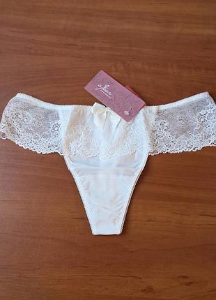 Ajour алюр стринги цвета шампань 38 г.