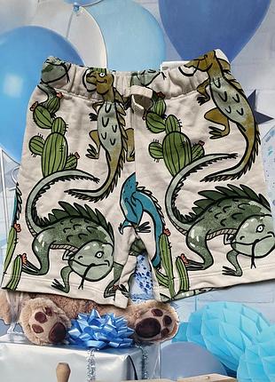 H&m 4/5 років шорти для хлопчика трикотажні