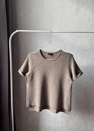 Шерстяний джемпер від бренду opus у відтінку капучино