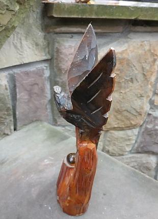 Дерев'яна статуетка орла. 4