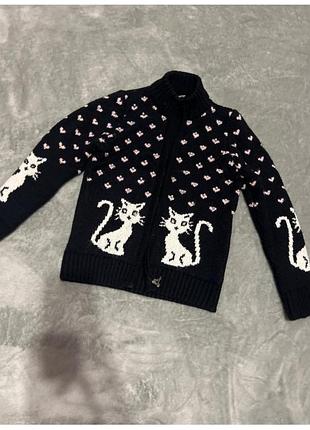 Теплый свитерик из шерсти