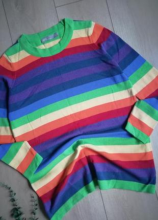 Яркий женский свитер кофта джемпер