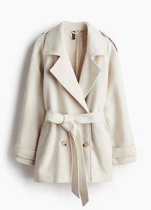 Пальто женское короткое h&amp;m размер s