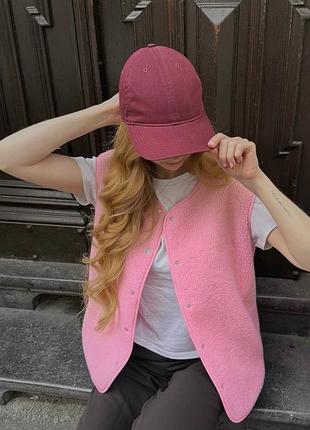 Теплая женская жилетка