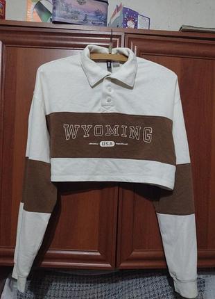 Свитшот поло женский