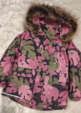 Стильна , тепленька парка  lenne 116-122 см.