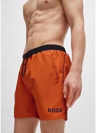 Мужские спортивные шорты для плавания hugo boss men’s swim shorts босс плавки пляжные плавательные ralph lauren polo для спорта бассейна calvin klein