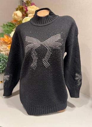 М'який і затишний подовжений светр