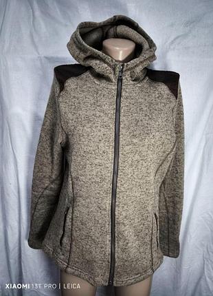 Мастерка толстовка зіп худі фліс жіноча