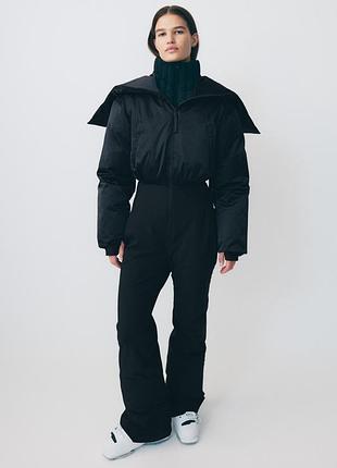Чорний лижний комбінезон жіночий hm new