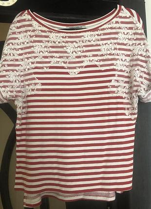 Футболка-блуза трикотажна