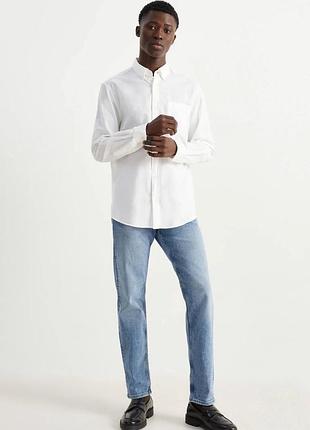 Чоловічі прямі джинси