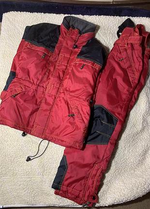 Горнолыжный костюм лижній костюм термо куртка штани водонепроникні cups 140см