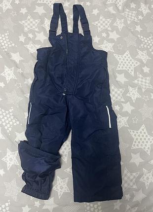 Дитячі зимові штани-комбінезон impidimpi, розмір 86/92