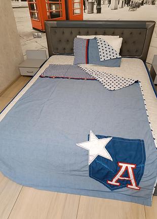 Постельное белье набор комплект пододеяльник наволочка полихлопок