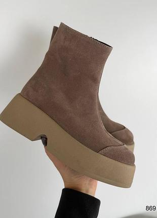 Зимние ботинки женские