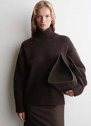 Толстый шерстяной свитер с воротником cos 1296275001