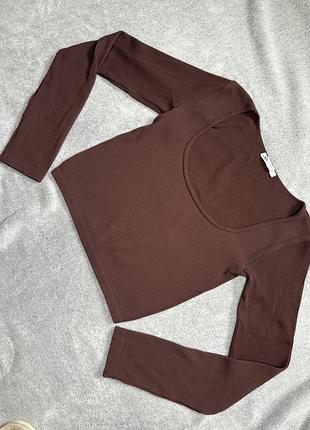 Лонгслів вкорочений zara