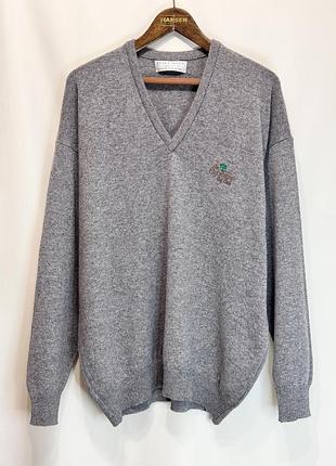 Lyle&scott новий теплий пуловер з чистої вовни шотландія