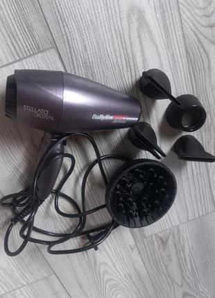 Фен профессиональный премиум класса babylliss stellato