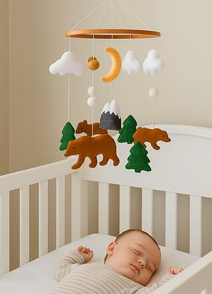 Детский мобиль на кроватку.