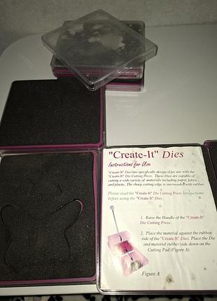 Ріжучі форми create it  , форма для резки пресом 7шт