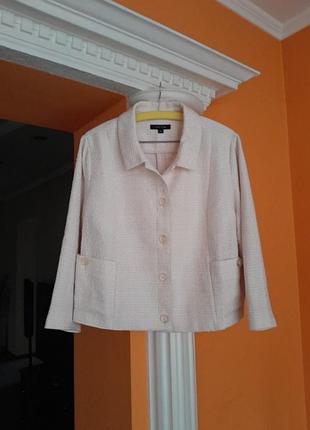 Жакет твидовый брендовый