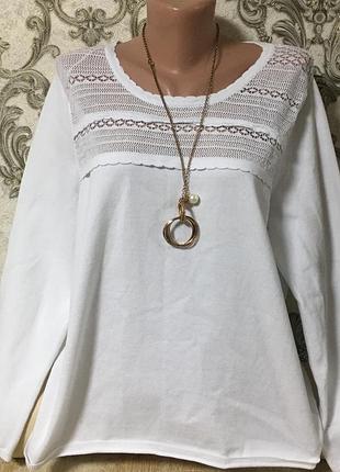 Натуральный свитер