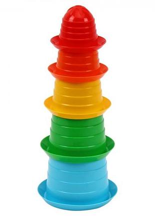 Іграшка пірамідка технок "сомбреро 1 технок" (2681)