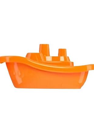 Игрушка кораблик технок цвет оранжевый (6603)