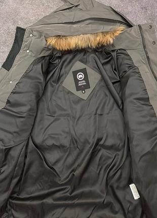 Пуховик canada goose puffer grey 4
