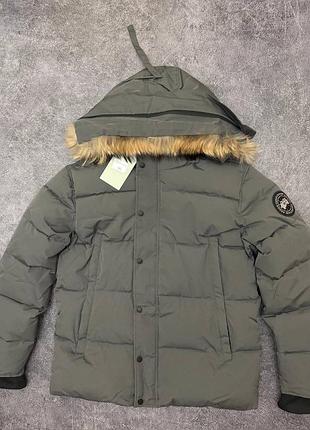 Пуховик canada goose puffer grey 7