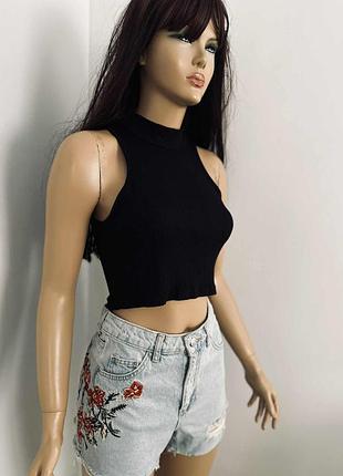 Гольф водолазка майка топ