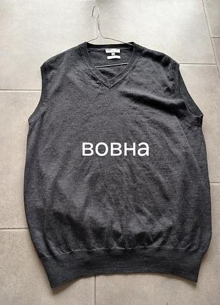 Качественный шерстяной жилет