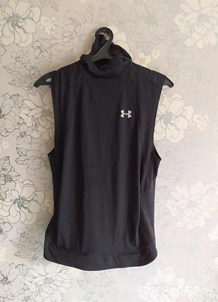 Спортивна футболка майка з капюшоном under armour — м