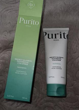 Purito mighty bamboo panthenol cleanser