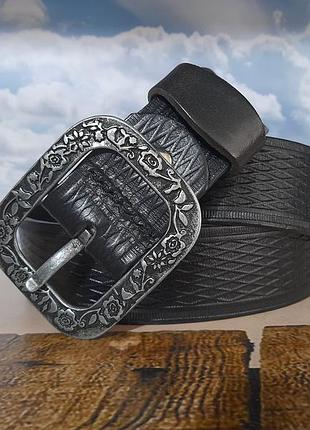 Кожаный ремень чешского производства pace jeans